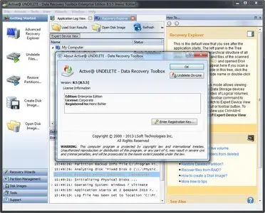 Active UNDELETE Enterprise 8.5.5