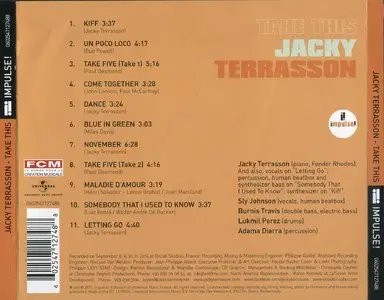 Jacky Terrasson - Take This (2015) {Impulse!}