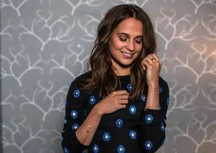 Alicia Vikander by Richard Pohle for The Times