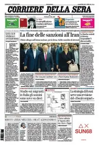 Corriere della Sera - 17 Gennaio 2016