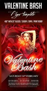 GraphicRiver Valentine Bash Flyer Template