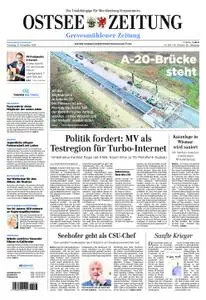 Ostsee Zeitung Grevesmühlener Zeitung - 13. November 2018