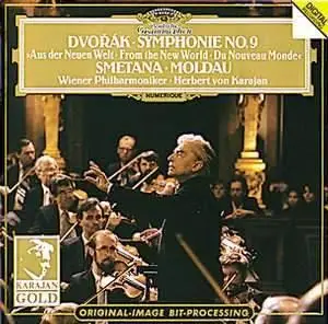 Karajan & Wiener Philharmoniker - Dvorak: Symphonie No.9; Smetana: Moldau (1985)