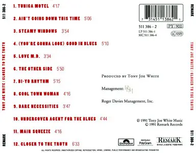 Tony Joe White – Closer To The Truth (1991)