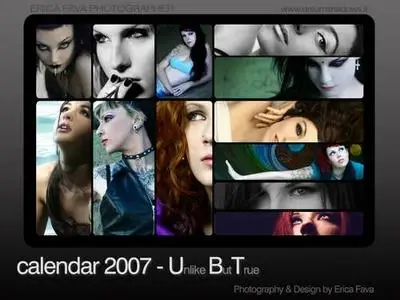 Official Calendar 2007 of Erica Fava