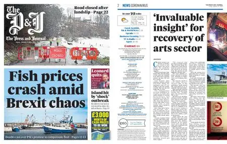 The Press and Journal Highlands and Islands – January 15, 2021