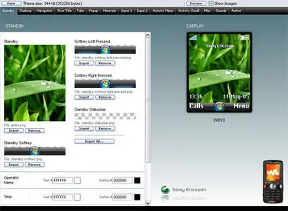 Sony Ericsson Themes Creator 4.12.2.4