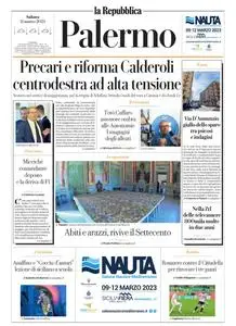 la Repubblica Palermo - 11 Marzo 2023