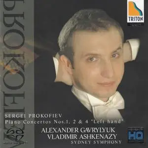 Alexander Gavrylyuk, Sydney SO, Vladimir Ashkenazy - Prokofiev: Piano Concertos 1, 2 & 4 (2010) [Japan] SACD ISO +DSD64 +FLAC