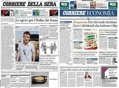 Il Corriere della Sera (17-11-14) + Corriere Economia