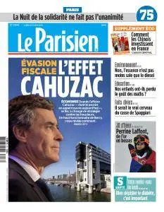 Le Parisien du Lundi 12 Février 2018