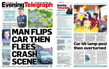 Evening Telegraph First Edition – October 23, 2018