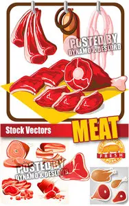 Meat - Stock Vectors