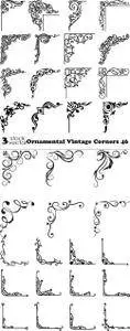 Vectors - Ornamental Vintage Corners 46