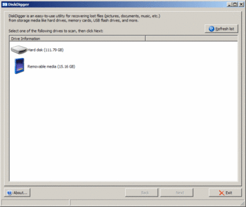 Disk Digger  V1.0 Portable