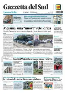 Gazzetta del Sud Messina - 27 Agosto 2023