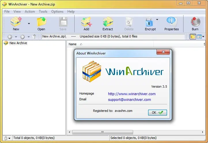 winarchiver virtual drive