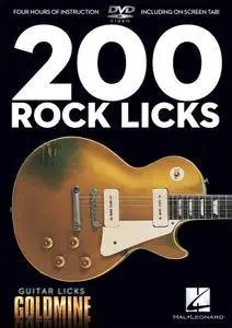 Guitar Licks Goldmine - 200 Rock Licks [repost]