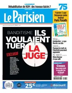 Le Parisien du Jeudi 26 Septembre 2019