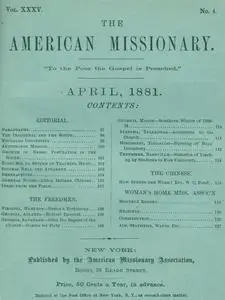 «The American Missionary — Volume 35, No. 4, April, 1881» by Various