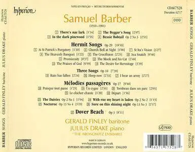 Gerald Finley, Julius Drake - Samuel Barber: Songs (2007)