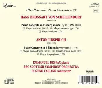 Emmanuel Despax - Bronsart & Urspruch: Piano Concertos (2018)