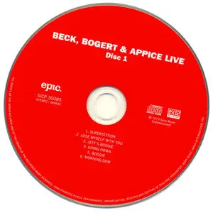 Beck, Bogert & Appice - Beck, Bogert & Appice Live (1973) [2013, Sony Music Japan, SICP-30085~6] Re-up