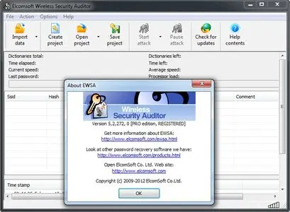 Elcomsoft Wireless Security Auditor Professional 5.2.272.0