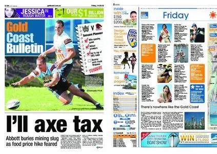 The Gold Coast Bulletin – May 14, 2010