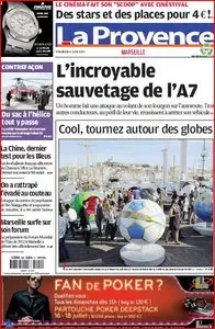 La Provence edition du Vendredi 4 juin 2010