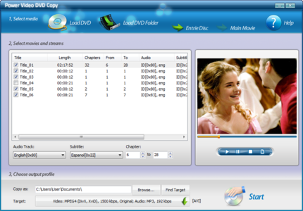 Power Video DVD Copy 3.1.6