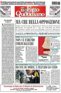 Il Fatto Quotidiano (03-10-09)