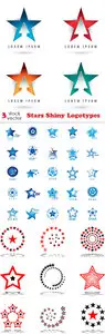 Vectors - Stars Shiny Logotypes