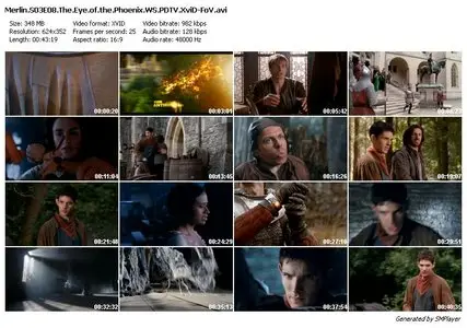 Merlin S03E08 : The Eye of the Phoenix