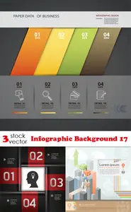Vectors - Infographic Background 17