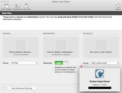 Carbon Copy Cloner 4.1.1 (4127) Multilangual Mac OS X