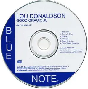 Lou Donaldson - Good Gracious! (1963) {Blue Note Rare Groove Series, CDP 54325 rel 1997}