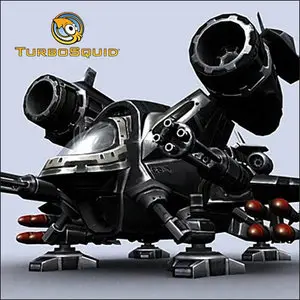 TurboSquid – Sci-Fi Dropships collection
