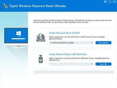 Tipard Windows Password Reset Ultimate 1.0.8 Portable