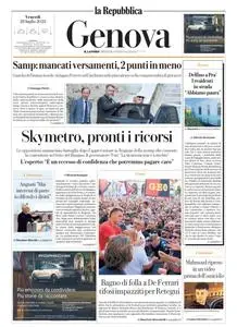 la Repubblica Genova - 28 Luglio 2023