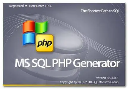 MS SQL PHP Generator Professional 18.3.0.1 Multilingual