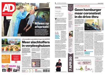 Algemeen Dagblad - Hoeksche Waard – 07 april 2020