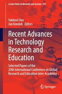 Recent Advances in Technology Research and Education