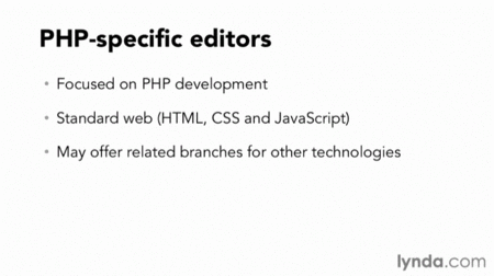 Choosing a PHP Editor 