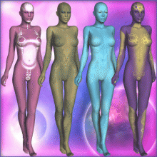 Azha - alien skin textures for V4