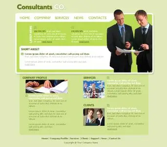 Consultants Company Template