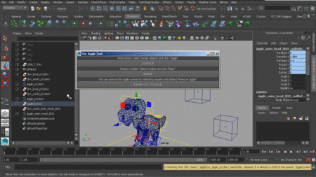Designing a Jiggle System for Animation in Maya