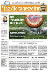 Tageszeitung TAZ vom 13 Juni 2012