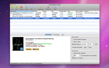 PriceWatcher for Amazon 1.7.3