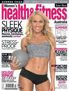 Women's Health & Fitness Australia - December 2016